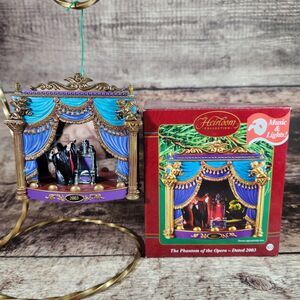Musical Phantom of the Opera Christmas Ornament #5 Light Up Vintage WORKS w Box